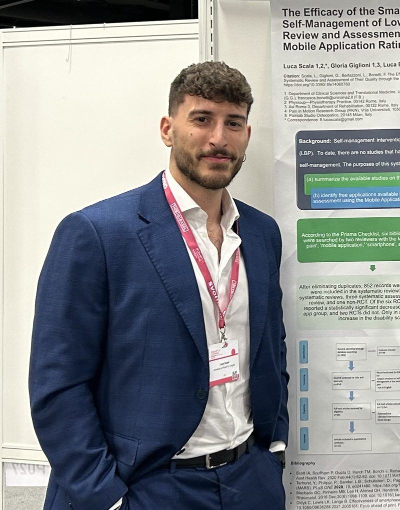 Luca Scala, fisioterapista dello Studio Physioup